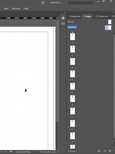 How to set master page in Indesign #tutorial #tamil #adobesoftware #indesigntutorial #information