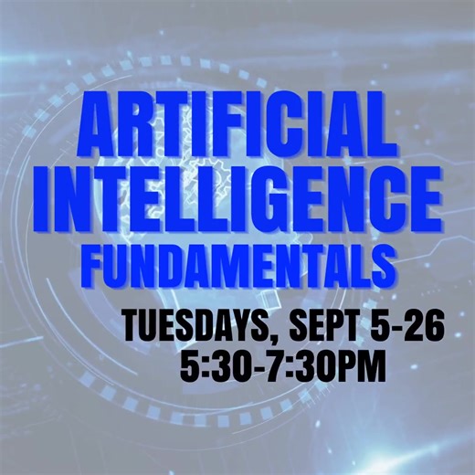 RCC's Artificial Intelligence Fundamentals course introduces students to ChatGPT and other generative artificial intelligence (AI) tools. Students learn topics such as what generative AI is and how to use it, the differences between different AI programs such as OpenAI’s ChatGPT and Google’s Bard, how to use different AI tools, security and regulatory concerns, practical uses for AI, and the future of AI. In addition, students learn how to incorporate and use AI tools in the workplace. The cours