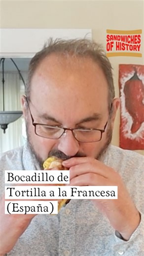 For today’s International Sandwich Sunday we’re headed to the Iberian Peninsula, more specifically España for the Bocadillo de Tortilla a la Francesa. It’s a Spanish twist on an egg sandwich. And it is tasty. Snag some Sandwiches of History hoodies, t-shirts, beanies, and more! https://www.sandwichesofhistory.com/merch ————————————————————— Buy your copy of Sandwiches of History: The Cookbook! https://geni.us/SandwichesofHistory ————————————————————— Sign up for my weekly recap email! https://sa