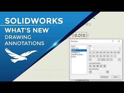 What's New SOLIDWORKS 2022 - Drawing Annotations