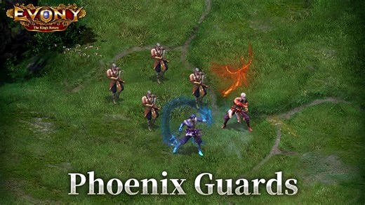 💥 The Phoenix Guards march with an even more stunning marching effect, enhancing your battle experience! #evony #エボニー | Evony - The King's Return