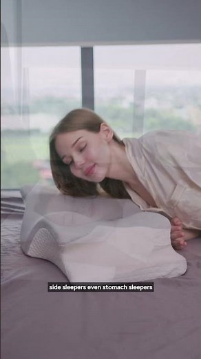 The Ultimate Butterfly Pillow for Back, Side & Stomach Sleepers | A pillow upgrades your sleep