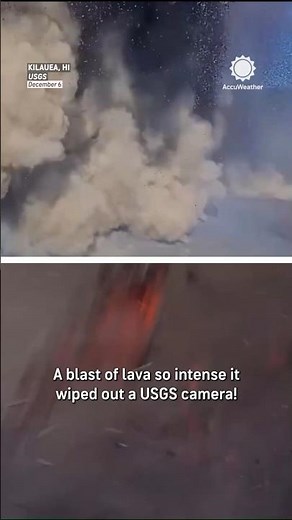 Kilauea's Lava Blast Destroys Camera!