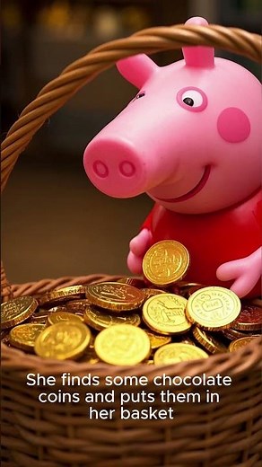 Peppa Spots the Easter Bunny?! cartoon for kids 🐰🍫 | Peppa Pig Full Spring Episodes #shortvideo