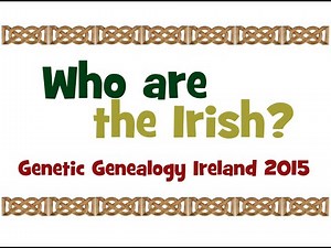 Irish Clans & Irish identity (Dr Cathy Swift)