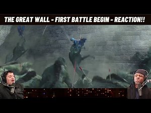 The Great Wall - First Battle Begin - Movie Clip FHD - REACTION!!