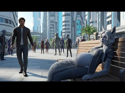 PREGNANT AND ABANDONED, ALIEN WOLF WOMAN SLEPT IN THE SQUARE—UNTIL AN UNKNOWN MAN CHANGED EVERYTHING