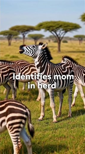 This baby MEMORIZES stripes in hours. Seriously. 🦓🧠 #AfricaFacts #Shorts #satisfying #asmr