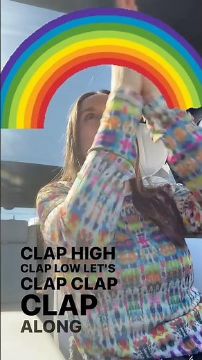 🌈 Clap Along the Rainbow! | Fun Clapping Song for Kids #fingerplay