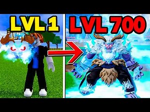 LEVEL 1 - 700 WITH YETI IN BLOX FRUITS UPDATE!!