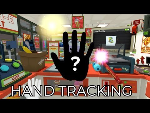 Playing JOB SIMULATOR VR With HAND TRACKING!