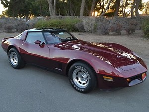 SOLD 1981 Chevrolet Corvette Coupe in Autumn Red for sale by Corvette Mike