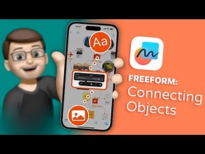 Freeform: Adding Lines, Arrows and Linked Connectors | Complete Guide for iPhone (5/9)