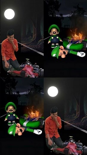 Kart Laugher vs Mahir #shorts Collab To @TroopaDulex #memes #mario #funny#supermario #dute #virals