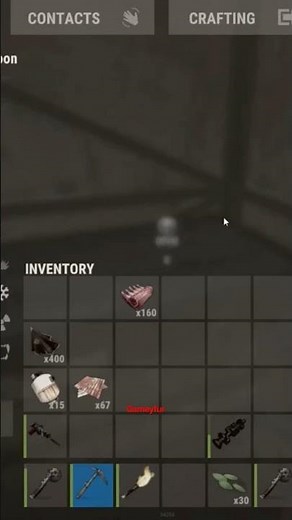 Save the worms for bait, don't eat them #gaming #rust #worm