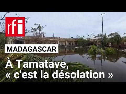 Madagascar : à Tamatave, « c'est la désolation » après le passage du cyclone tropical Gezani