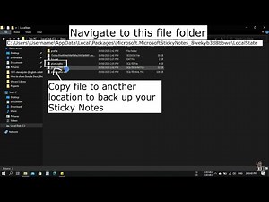 How to Back Up and Restore Your Sticky Notes on Windows