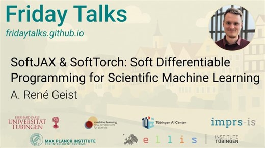 SoftJAX SoftTorch: Soft Differentiable Programming for Scientific Machine Learning - [@AndReGeist] | Andreas René Geist