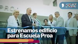 Inauguramos una nueva Escuela Proa en Barrio San Vicente, educación y tecnología para más jóvenes cordobeses. #CórdobaEntreTodos | Gobierno de Córdoba