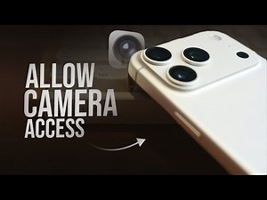 How to Allow Camera Access on iPhone (tutorial)