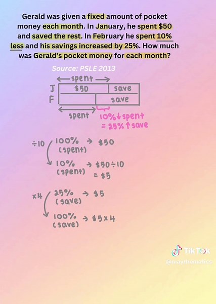 Solving PSLE Math Questions Without Models