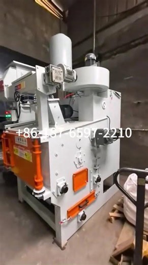 Save Space & Time: Q326 Integrated Tumble Shot Blaster for Brass Surface Treatment