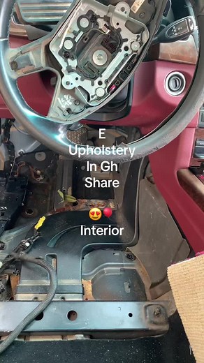Upholstery Elvis interior on TikTok