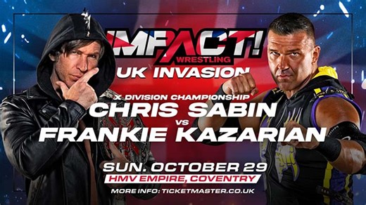 Impact Wrestling UK Invasion Results From Coventry, England 10/29/2023 | PWMania - Wrestling News