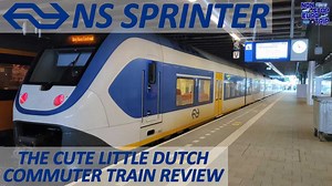 Netherlands NS Sprinter SLT train review / Dutch train trip report