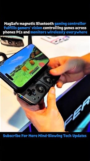 Magsafe Bluetooth Controller Fullfills Gamers Vision 🔥 #bluetoothgamimgpad #magneticcontroller