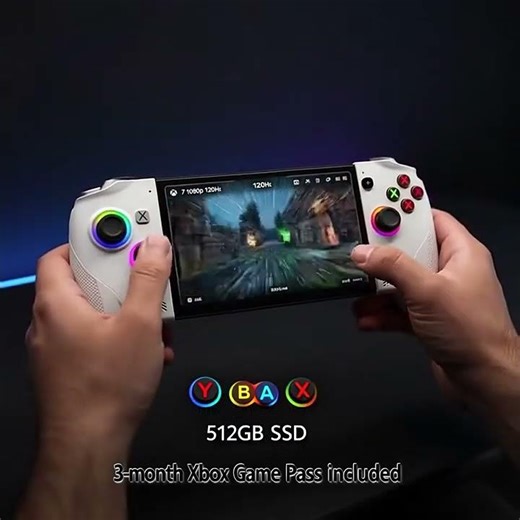 ASUS ROG Xbox Ally Review | 7” 120Hz Touchscreen Handheld Gaming Console |