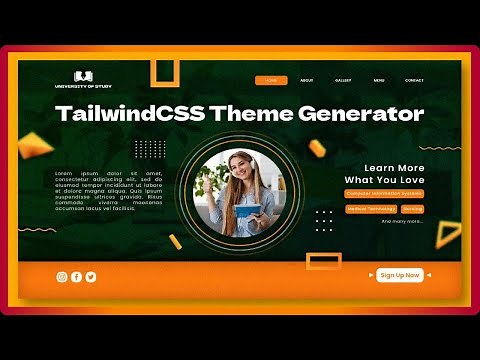 Generate Custom Tailwind CSS Themes in Minutes with shadcn/ui + tweakcn | Complete Tutorial