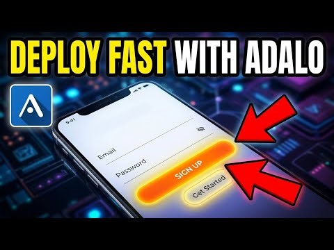 How to register with Adalo for deploying a mobile app quickly - Beginner Guide