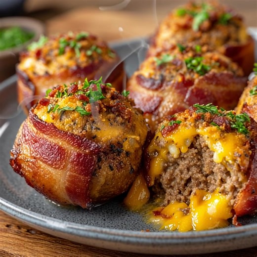 This is the recipe that will blow your mind! 🤯 🧅💥 Bacon Cheddar Onion Bombs 💥🧅 Want to learn the secret to getting the bacon perfectly crispy while keeping the onion tender? Our step-by-step guide has all the tips you need. To get the full, must-have recipe, tap the direct link to our blog in the FIRST COMMENT! 👇💬 #BaconBomb #OnionBomb #BaconWrapped #C | Tasty American Kitchen