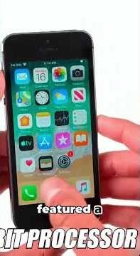 A History of the iPhone 5 Series.History Explained #iphone #tech #shorts