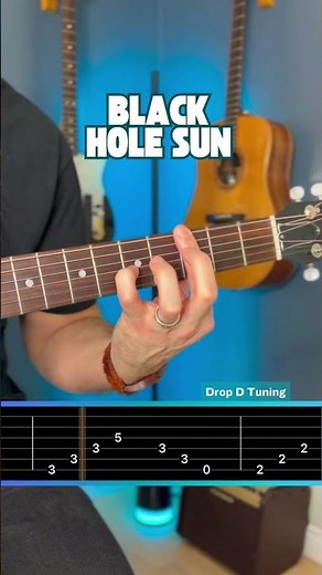 black hole sun (soundgarden | chris cornell) guitar tutorial