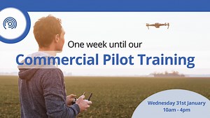 It’s one week till our commercial drone pilot training day! Have you...