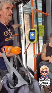 You never know what you’ll see on public transport… 😂🚌 #KarenChronicles #TrainFails #BusMeltdown #PublicFreakout #ViralVideo #CommuterChaos #WildMoments #UnexpectedEncounters | Shut Up Karen
