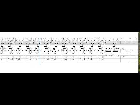 LED ZEPPLIN KASHMIR FOR GUITAR - STANDARD TUNING #shorts