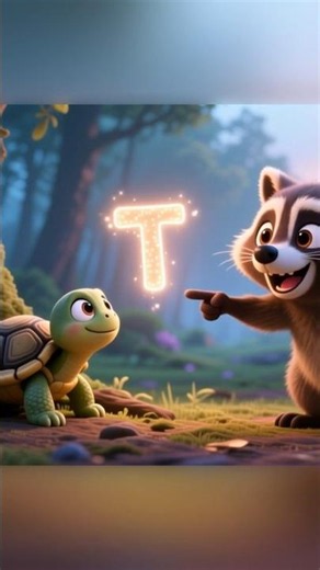 Learn Letter T! 🌲✨ | ABC Shorts for Kids