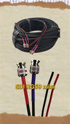 Técnico de Transmissão ao vivo on Instagram: "Multicabo hibrido - 2 SDI rg59 mini + energia Comente EU QUERO que te envio o link."