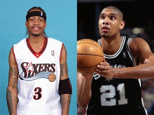 【篮球｜阿伦·艾弗森/蒂姆·邓肯reaction】“答案”和“石佛”