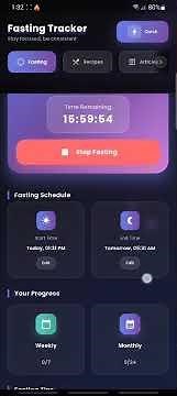Intermittent Fasting Tracker Video