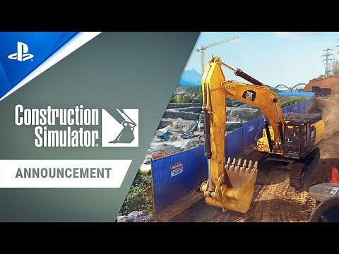 Construction Simulator - Announcement Trailer | PS5 & PS4 Games