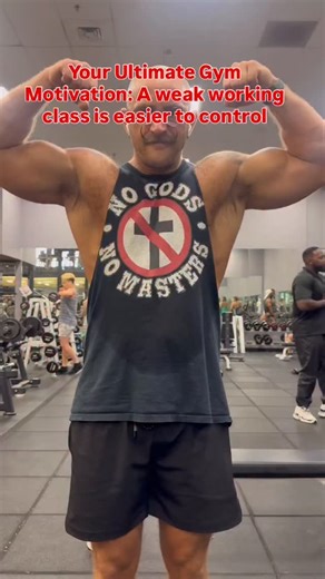 Jordan Tyler on Instagram: "“No gods, no masters” doesn’t mean anti-faith — it means anti-control. (also the shirt is a reference to the band Bad Religion, it’s not anti-Christian… you’re not being persecuted) The phrase comes from anarchist and labor movements, rejecting authoritarian power — whether from oppressive governments, toxic bosses, or outdated versions of masculinity. I’m not pulling these rows to dominate anyone. I’m pulling to build strength, autonomy, and clarity — in body and in