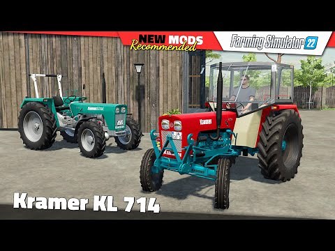 FS22 | Kramer KL 714 - Farming Simulator 22 New Mods Review 2K60