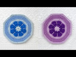 Octagon Granny Square (Style Ⅱ) - Free Pattern