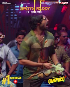 Hit play, lose yourself — #SwathiReddy full video song is TRENDING #1 on #YouTubeMusic and making waves everywhere! 🔥💃 ▶ https://youtu.be/-vr0Ir5PMww A #BheemsCeciroleo Musical 🥁 #NarneNithin #SangeethShobhan #RamNitin #KalyanShankar #NagaVamsi #HarikaSuryadevara #SaiSoujanya #NavinNooli Shamdat Sainudeen Fortune Four CinemasSithara Entertainments #SrikaraStudios Aditya Music | Aditya Music