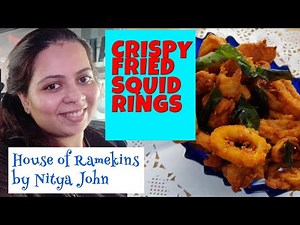 CRISPY FRIED SQUID RINGS || CALAMARI RINGS || STARTER RECIPE||SEAFOOD ||GOLDEN FRY