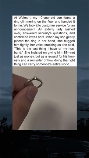 One Honest Act That Restored a Stranger’s Faith in Humanity